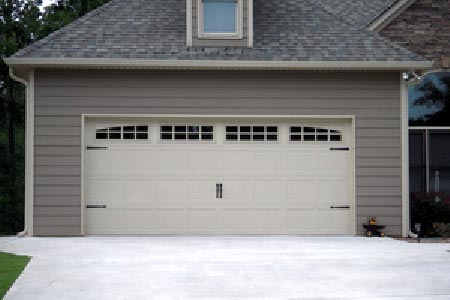 Wide garage door